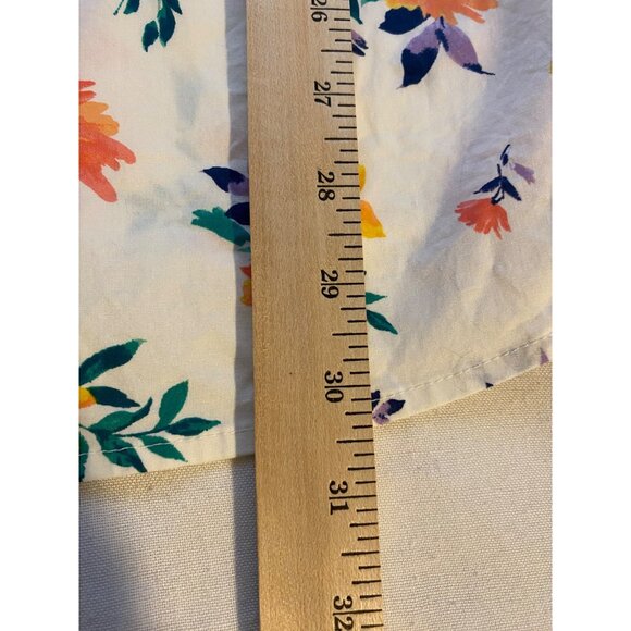 Croft & Barrow Womens Plus 2X Floral Button-Down Shirt Cottagecore Fairy Artsy - Picture 4 of 7